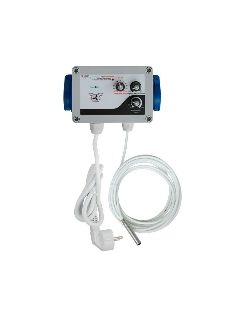 CONTROLADOR TEMP. VEL. PRES. NEGATIVA GSE