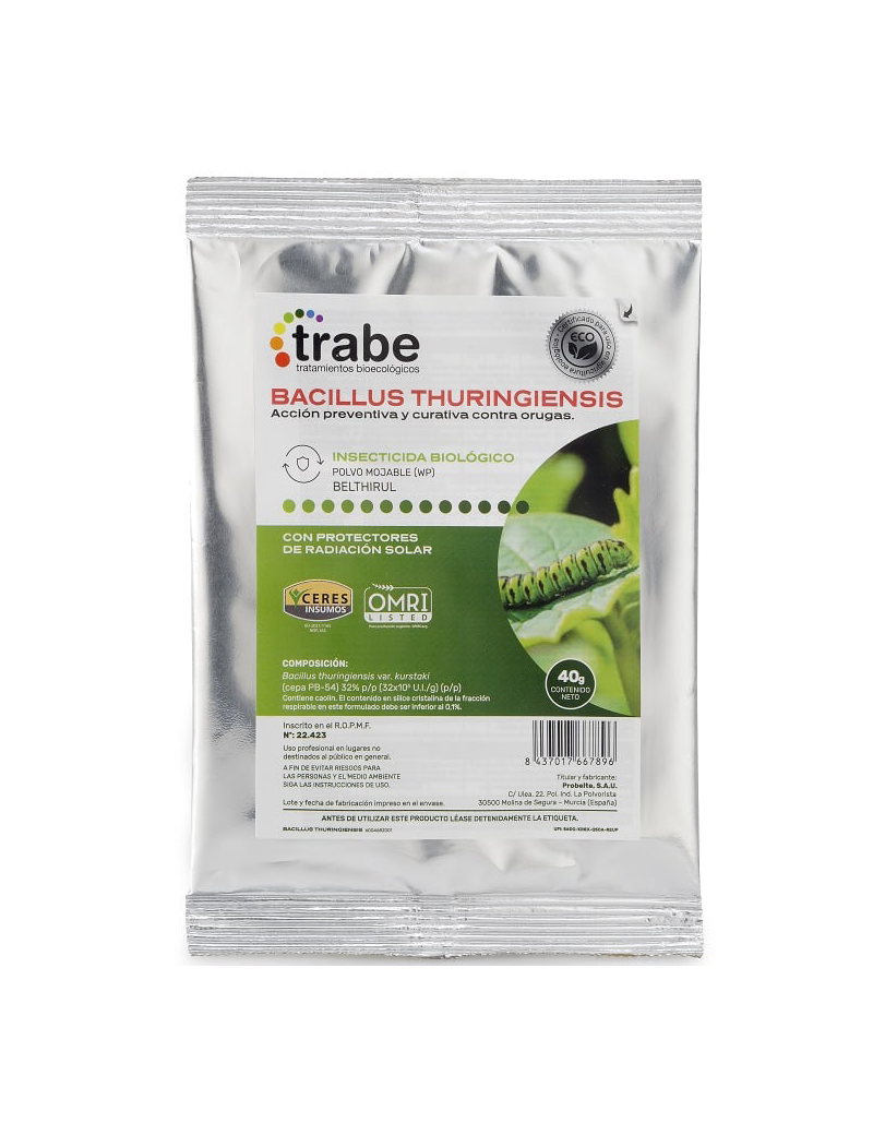 BACILUS 40GR TRABE