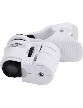 MICROSCOPIO 60X  LED CON CLIP