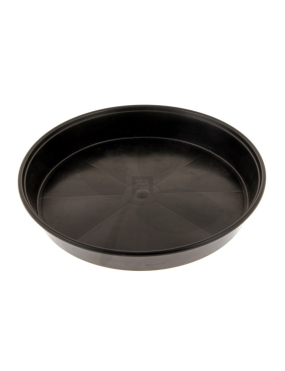 PLATO NEGRO 5/7L 18x18