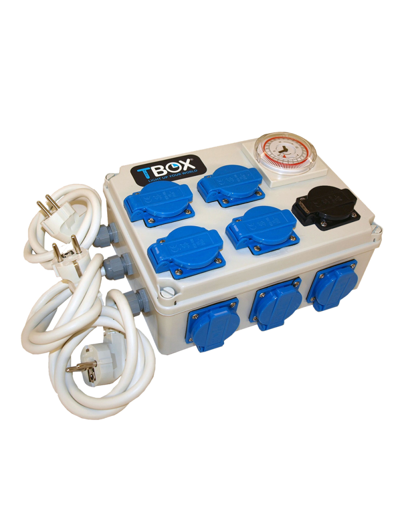 TEMPORIZADOR TEMPOBOX 12H (12 SALIDAS+ TOMA CALEFACCION)