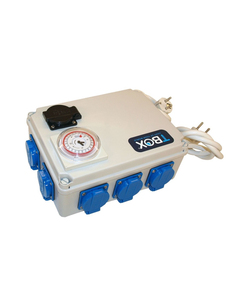 TEMPORIZADOR TEMPOBOX 8H (8 SALIDAS+ TOMA CALEFACCION)