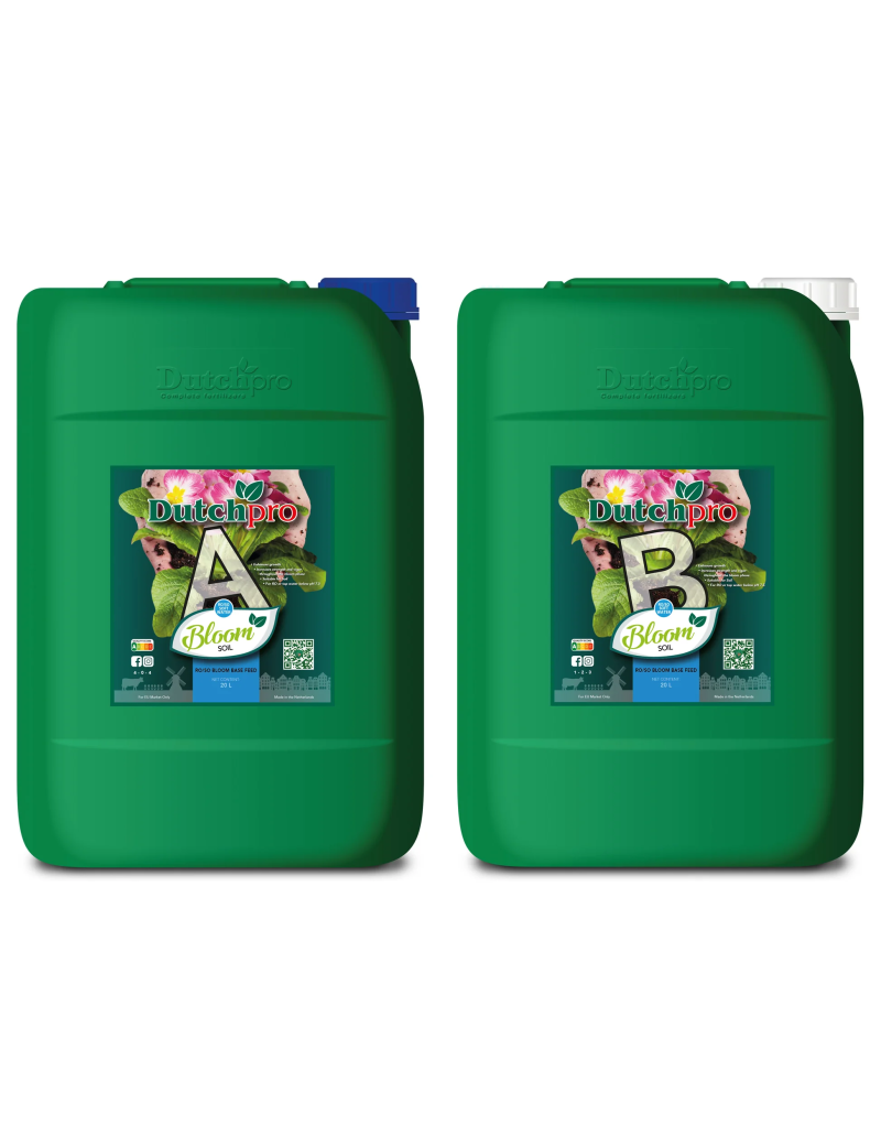 BLOOM SOIL A+B 20L DUTCHPRO AGUA BLANDA.