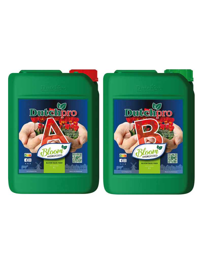 BLOOM HYDRO/COCO A+B 5L DUTCHPRO AGUA DURA.
