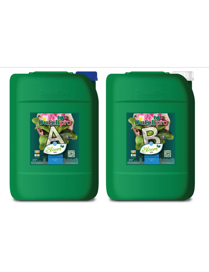 GROW SOIL A+B 20L DUTCHPRO AGUA BLANDA.