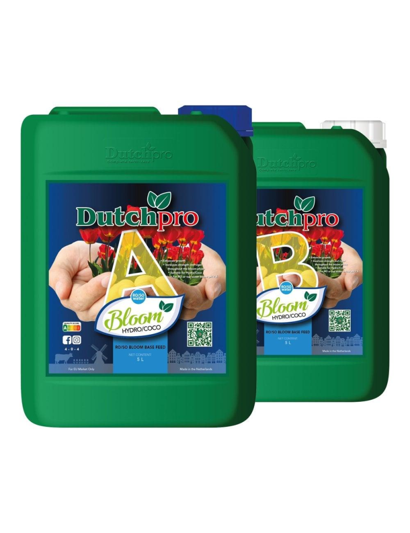 BLOOM HYDRO/COCO A+B 5L DUTCHPRO AGUA BLANDA.