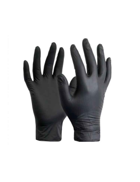 GUANTES LATEX NEGRO XL