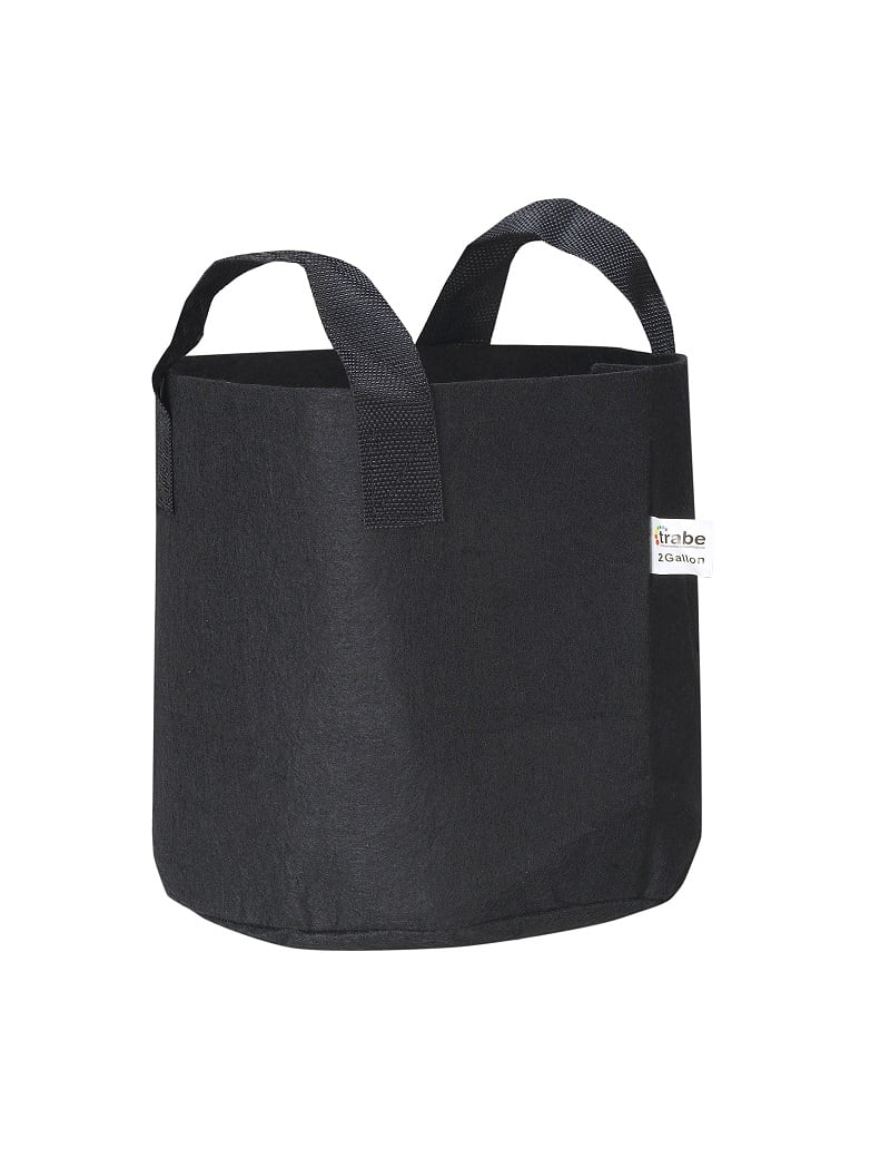 MACETA DE TELA CON ASAS 25,76lt (6,80GAL) 39x?29